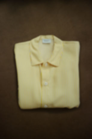 Batch N.3 - Long Sleeve Loungewear Shirt - Beige Lemon